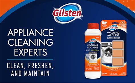 Glisten Wm N Washer Magic Fluid Ounces Washing Machine Cleaner