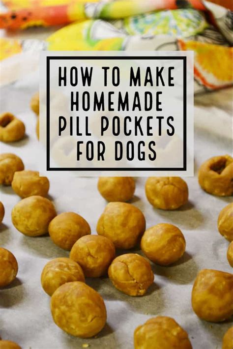How to Make Homemade Pill Pockets for Dogs
