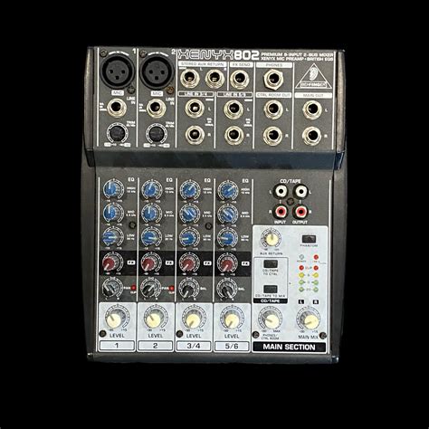 Behringer Xenyx 802 4 Channel Analog Mixer Used