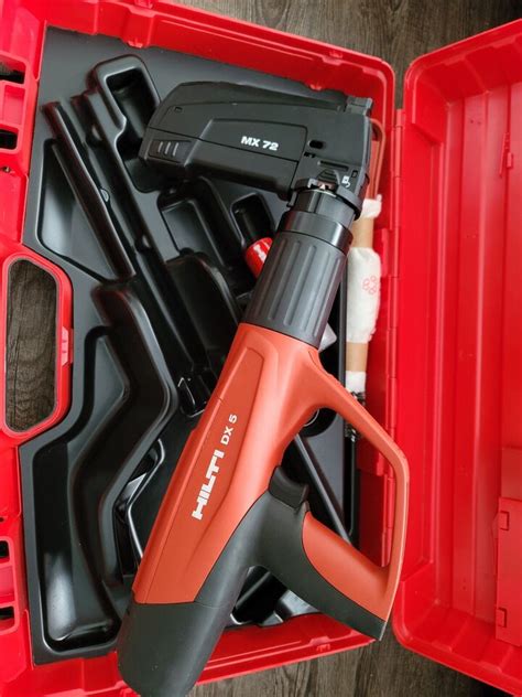 Hilti DX 5 Nail Gun With MX72 Magazine Like Dx 460 EBay