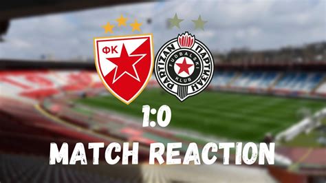 Crvena Zvezda Vs Partizan 1 0 169th Derby Recap YouTube