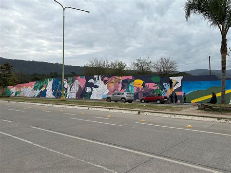 Mural en la Av Perón Yerba Buena Tucuman Argentina Behance