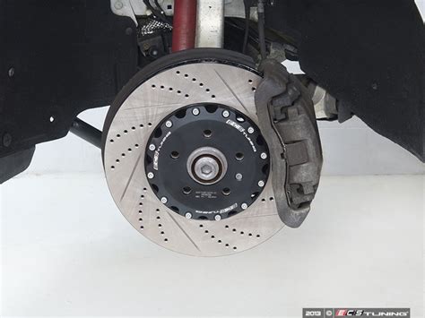 Ecs Ecs Akt Front Cross Drilled Slotted Piece Brake