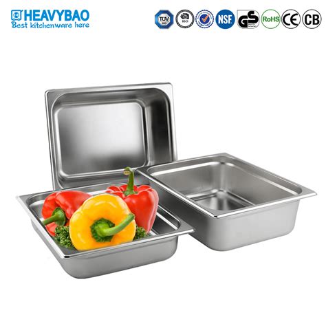 Heavybao Multi Use Hotel Equipment Stainless Steel Gn Pan Gastronome