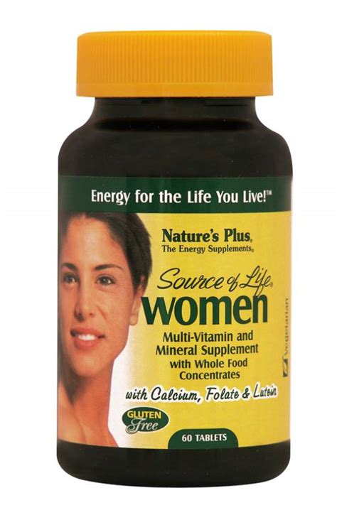 Natures Plus Source Of Life Women 60 Tablets E Vitamina Gr