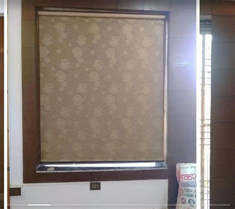 Bamboo Mm Window Roller Blinds Brown At Rs Sq Ft In New Delhi