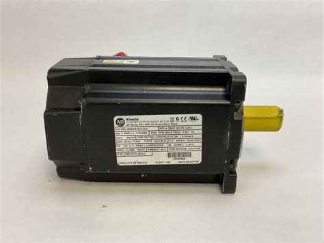 Allen Bradley Mpl B K Mj Aa Kinetix Inverter Duty Ac Servo Motor