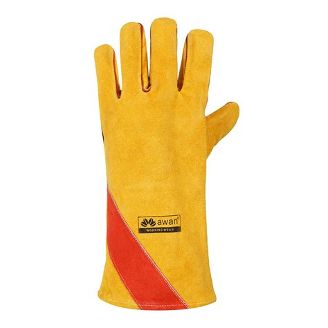 Heat-Resistant Welding Gloves – Awan Working Wear.