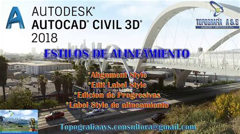 Plantilla Civil 3d Alineamiento 004 Youtube