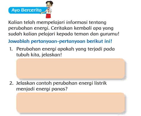 Perubahan Energi Apakah Yang Terjadi Pada Tubuh Kita Jelaskan Jawaban