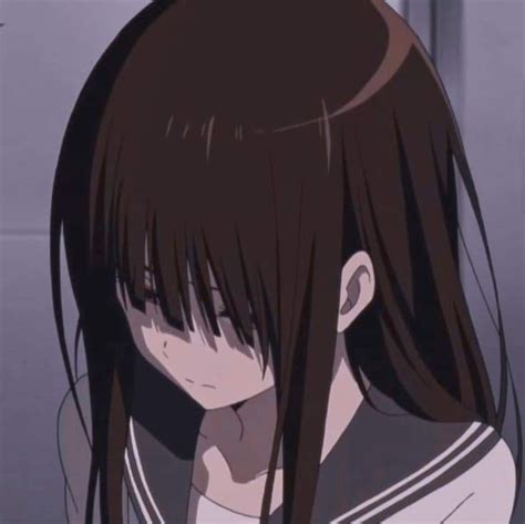 Sad Anime Girl Crying Pfp