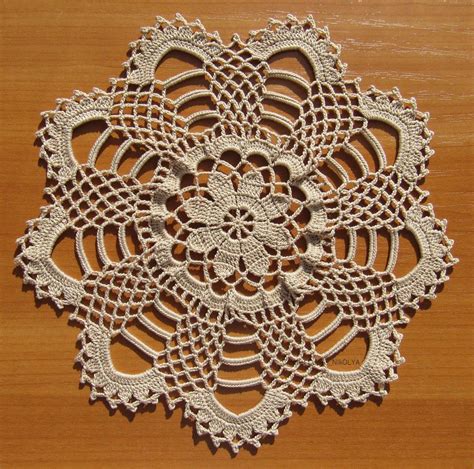 Doily By Coats Crochet Placemat Patterns Crochet Table Runner