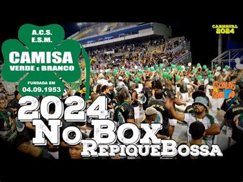 Camisa Verde E Branco 2024 RECUO REPIQUE BOSSA Da FURIOSA