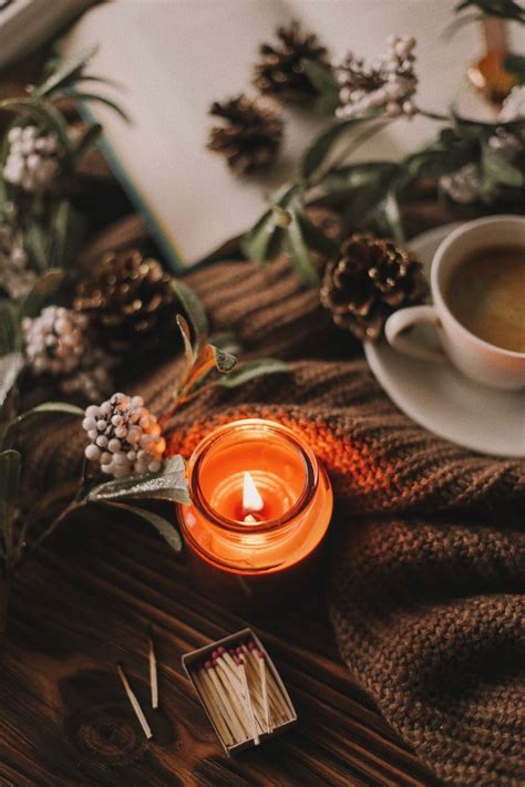 Winter Mood Autumn Aesthetic Candle Aesthetic Autumn Cozy