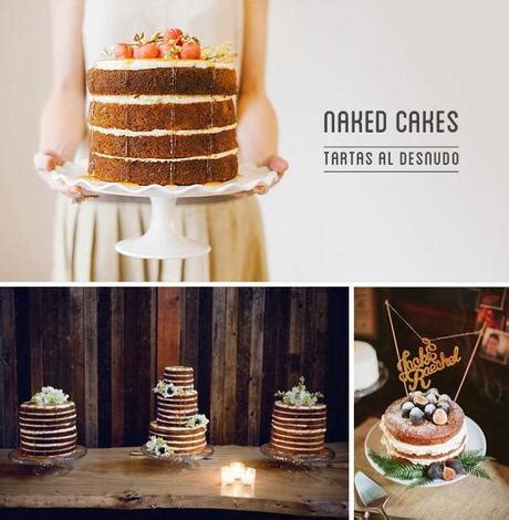 Tendencia En Tartas Nupciales Naked Cakes Paperblog