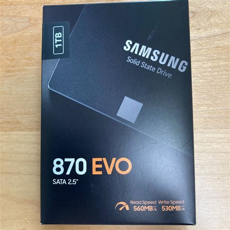 MZ-77E1T0B/IT [SAMSUNG 870 EVO 2 5インチ 7mm SATA 1TB]｜PayPayフリマ