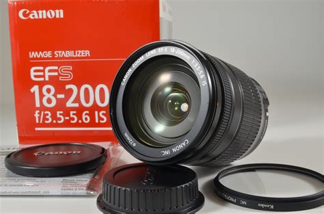 Canon Zoom Lens EF-S 18-200 mm F/3.5-5.6 IS Lens #a0012 – SuperB JAPAN ...