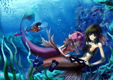 Really Hot Mermaids Animation