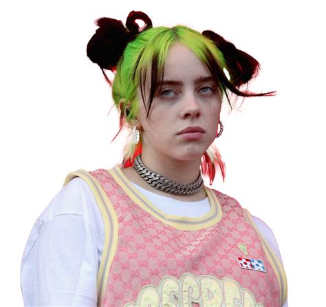 billie eilish portrait artwork image png image