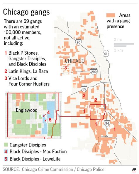 Map Of Chicago Gang Territory