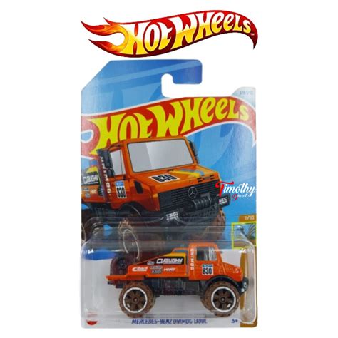 Hot Wheels Mercedes Benz Unimog L Orange Hw Dirt Shopee Malaysia