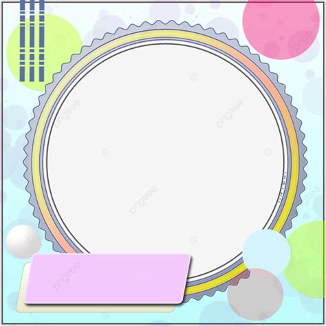 Round Twibbon Bright Background Twibbon Background Round Png