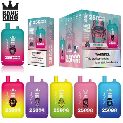 Bang King 25000 puff Jednorazowe podwójne kapsuły Vape 25 tys ramvape