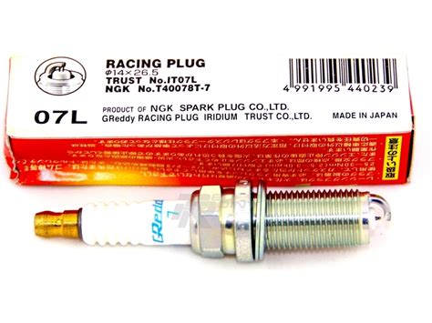 Greddy Свеча зажигания Iridium ISO7L Long (длинная) 13000167 купить в ...