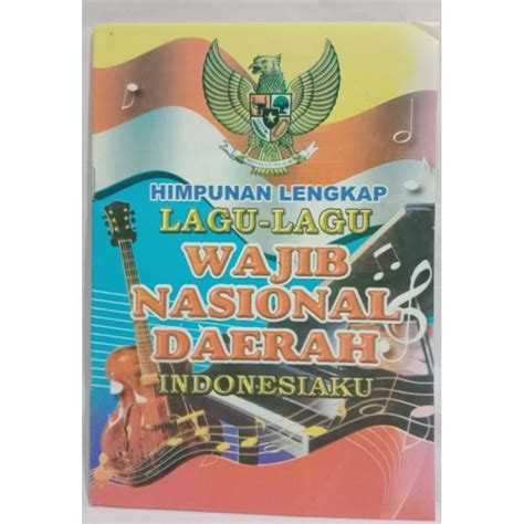 Jual Buku Himpunan Lagu Wajib Nasional Daerah Indonesia Shopee Indonesia