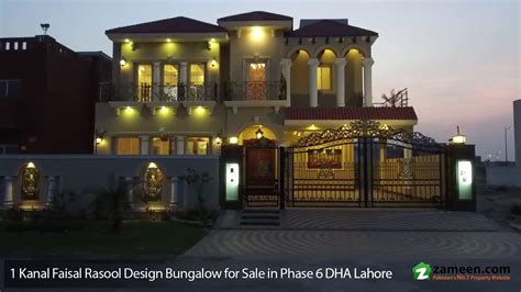 Kanal Faisal Rasool Design Bungalow For Sale In Phase Dha Lahore