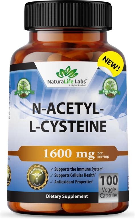 Amazon.com: Now Foods NAC 1000 mg, 250 Tablets, N-Acetyl-Cysteine ...