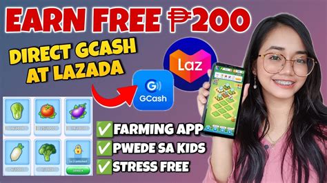 Earn Free Direct Sa Lazada Or Gcash Farming App Grow Vegetables