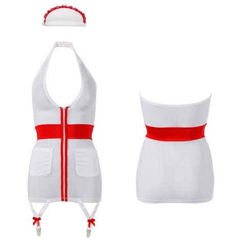 Sexy Halloween Nurse Costume Ouvert Naughty Nurse Costume Cheeky Sex Costume Erotic Role