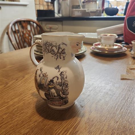 Rare Judy And Punch Jug Circa 1986 The British Antiques Company