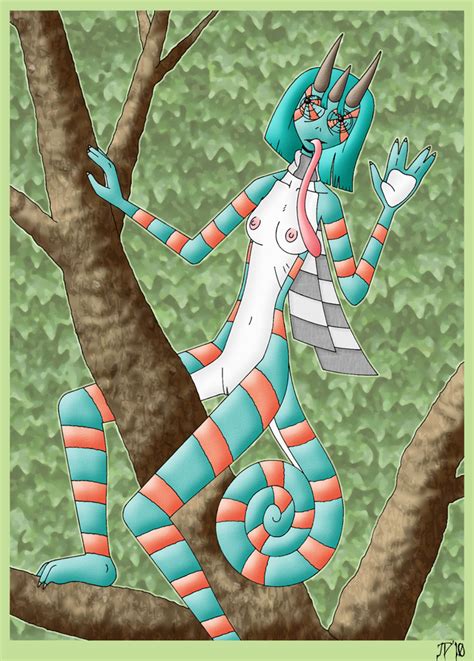 Zoey Chameleon Girl By Azadeth Hentai Foundry