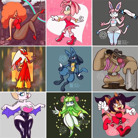 SFW Collage By Zita Hentai Foundry