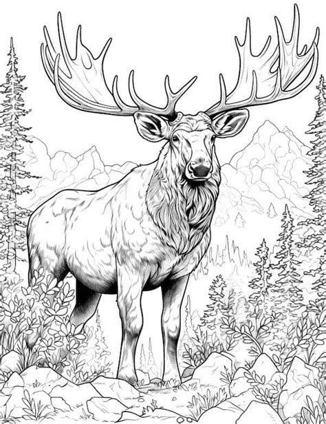 Pin By Morgan Widdison On Crafts Coloring Pages Deer Coloring Pages