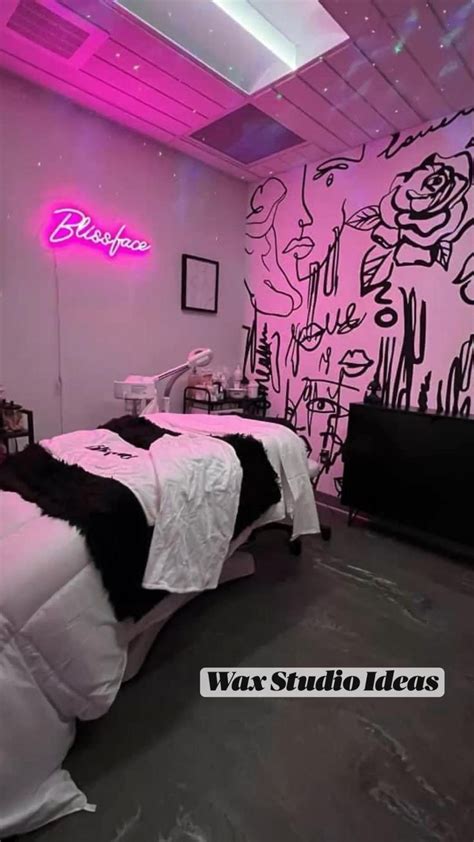 Wax And Lash Studio Pink Aesthetics 💕 Esthetician Room Decor W Wall Art