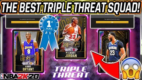 The Best Triple Threat Team In Nba K Myteam Goat Galaxy Opal