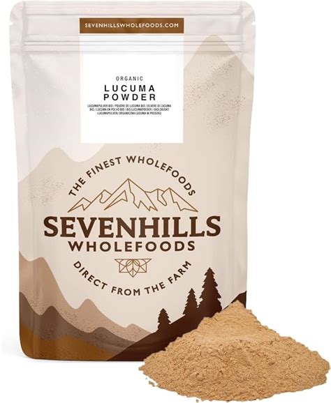 Sevenhills Wholefoods Organic Lucuma Powder 500g Amazon Co Uk Health