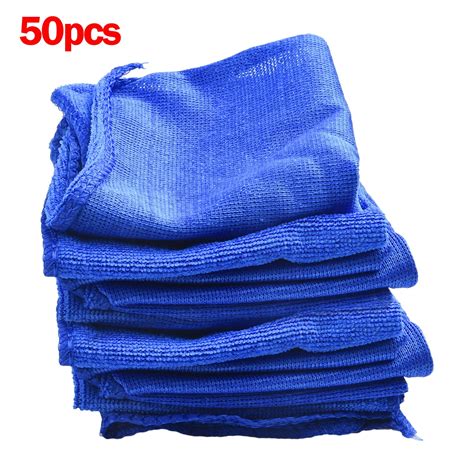 50pcs Microfiber Clean Cloth 3030cm Water Absorbent Clean Cloth High