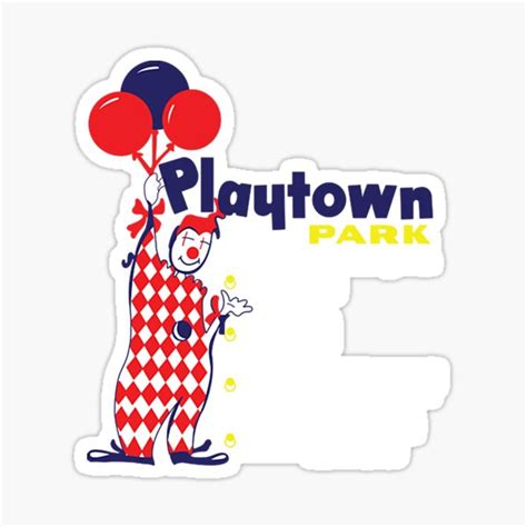 Playtown Park Springfield Pa Sticker By Jekkien678 Redbubble