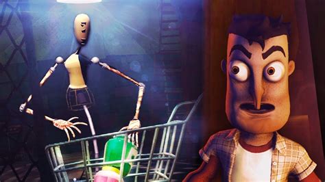 SÜpermarkette Kİ Mankenler 😧 Hello Neighbor 5 Youtube