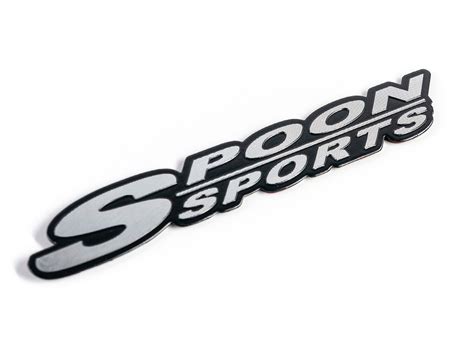 Spoon Sports Emblem Black – OWLSPEED