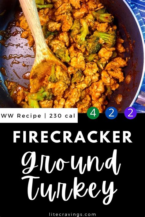 This Light Firecracker Ground Turkey Is The Perfect Combo Of Sweet And