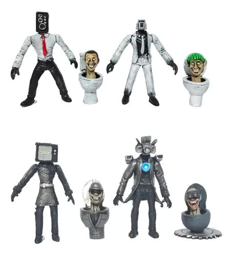 Figuras Juguetes Taza Wc Skibidi Toilet Titanes Env O Gratis