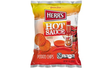 Herrs Introduces Hot Sauce Flavored Ripple Kettle Cooked Potato Chips PotatoPro