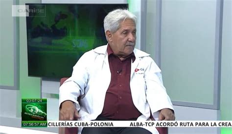 Doctor Durán actualiza sobre casos de Oropouche en Cuba