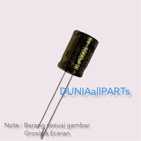 Jual Kapasitor Elco 1000uf 16v Jackcon Original Taiwan Shopee Indonesia