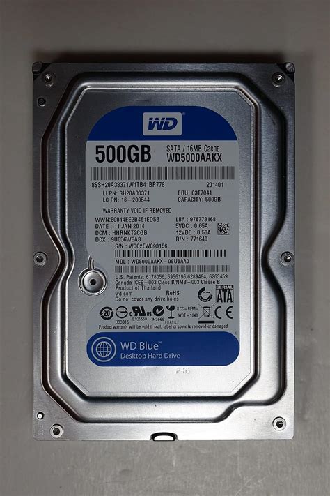 Western Digital WD5000AAKX 500GB SATA Hard Drives : Amazon.com.mx ...